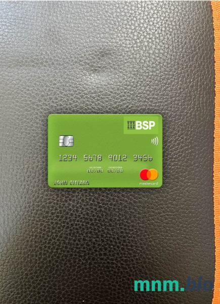 Fiji bank of South Pacific wygląd zdjęcia mastercard skan PSD + zdjęcie